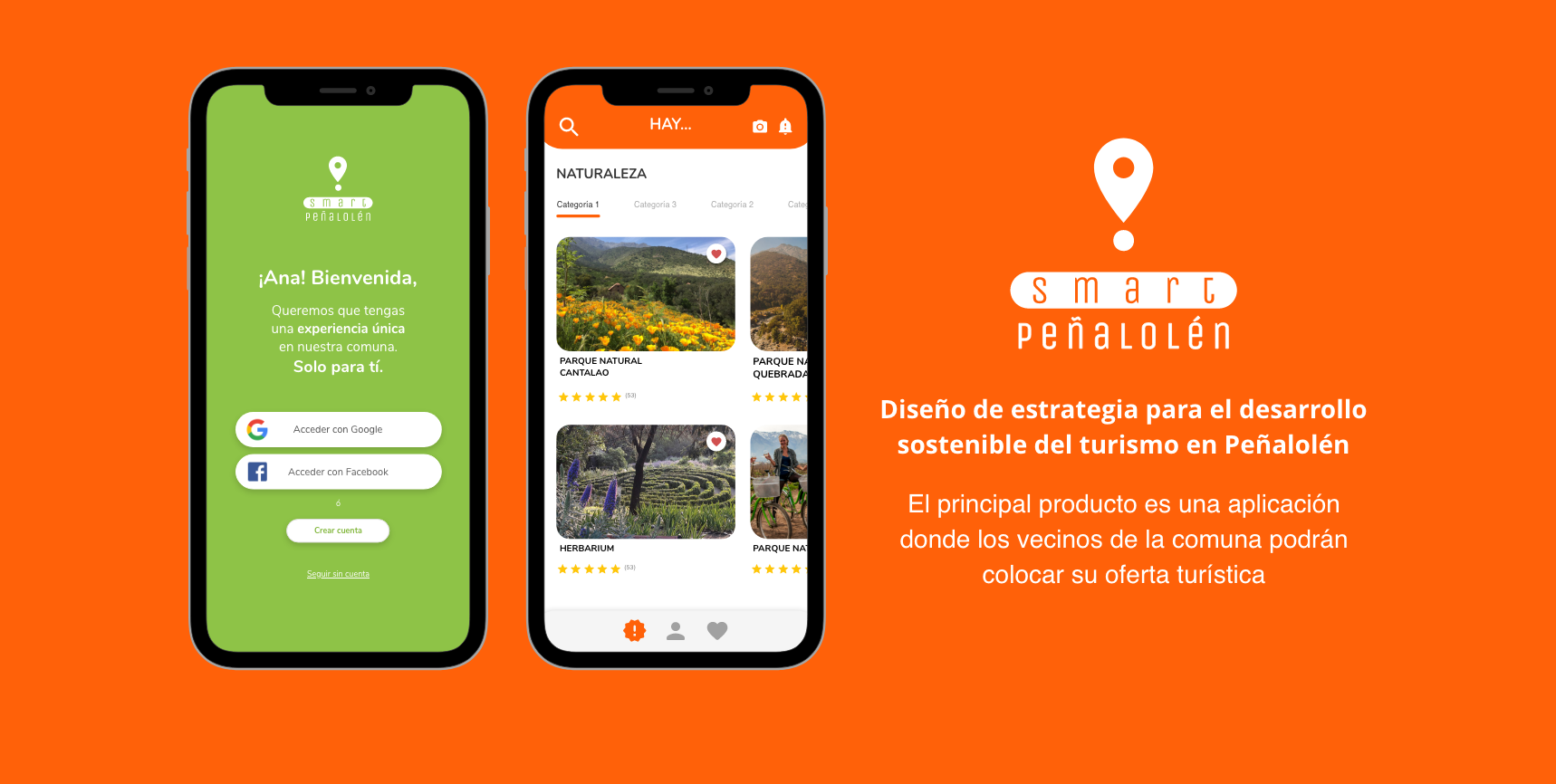 Diseño Smart Peñalolén App